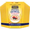 COACH'S OATS Whole Grain Oatmeal (48 oz) Pack of 12 | Cracked n Toasted | Quick-Cooking, Steel Cut Texture | Heart-Healthy, Delicious Breakfast | Microwavable, Stovetop, Overnight Oatmeal view 1