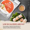52USA Rice Paper, 3 Pack, Rice Paper Wrappers, Fresh Spring Roll Wrappers & Dumplings-102 Sheets, Gluten-Free Wonton Wrappers, Vegan, Low Carb, Vietnamese Rice Wraps (Round, 22cm) view 2