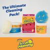 Scrub Daddy Sponges + Household Cleaning Supplies Bundle - PowerPaste Cleaning Putty, Tangerine Clean, PowErase Gel All Purpose Cleaner & Scrub Mommy (3 Pastes & 3 Sponges) view 2