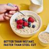 COACH'S OATS Whole Grain Oatmeal (48 oz) Pack of 2 | Cracked n Toasted | Quick-Cooking, Steel Cut Texture | Heart-Healthy, Delicious Breakfast | Microwavable, Stovetop, Overnight Oatmeal view 3