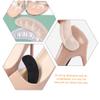 4pairs Adhesive Heel Pads for High Heels Transparent Black and Skin Tone Options for Women Anti-wear Cushions for Blister Prevention and Improved Shoe Fit view 2