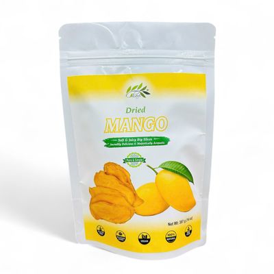 CHAVI Dried Fruit | No Added Sugars | Naturally Sweet | No Additives or Preservatives | Healthy 1 Ingredient Superfood - Family Supersnacks | Unsulfured, Vegan, Non-GMO, Gluten-Free (14 oz, Mango)