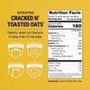 COACH'S OATS Organic Whole Grain Oatmeal (48 oz), Pack of 12 | Cracked n Toasted | Quick-Cooking, Steel Cut Texture | Heart-Healthy, Delicious Breakfast Microwavable, Stovetop, Overnight Oatmeal view 2