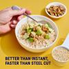 COACH'S OATS Organic Whole Grain Oatmeal (48 oz), Pack of 12 | Cracked n Toasted | Quick-Cooking, Steel Cut Texture | Heart-Healthy, Delicious Breakfast Microwavable, Stovetop, Overnight Oatmeal view 3