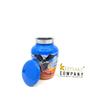 Blue Angel Wings Tiny Patriotic Urns - Mini Angel Wings Urns For Ashes view 3