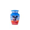 Blue Angel Wings Tiny Patriotic Urns - Mini Angel Wings Urns For Ashes view 4