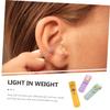 FRCOLOR 3sets Portable Ear Cleaner Cartoon Ear Spoons for Easy Wax Removal Comfortable Lightweight and Skin-Friendly Wax Cleaning Tools view 3