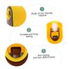 RORPOIR Automatic Toothpaste Dispenser Wall-Mounted Squeezer for Boy Girl and Family Punch Bathroom Storage Holder Random Colors view 3