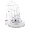 HAKIDZEL Shower Foot Rest Suction Cup Portable Foot Pedal for Bathroom Non-Slip Design view 1