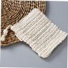 Mikinona 6pcs Exfoliating Soap Pouches Portable Mesh Soap Bags for Shower Travel and Household Use Skin-friendly Drawstring Design for Quick Drying and Gentle Exfoliation view 2