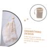 Mikinona 6pcs Exfoliating Soap Pouches Portable Mesh Soap Bags for Shower Travel and Household Use Skin-friendly Drawstring Design for Quick Drying and Gentle Exfoliation view 3