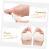 Yardenfun 1 Pair Foot Arch Cushion Pads for Metatarsal Dancers Pad for Sesamoiditis Felt Foot Pads Cuttable Professional Daily Use view 4
