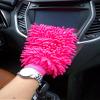 Home coral velvet car wiping gloves double-sided chenille housework dust removal car washing tools view 1