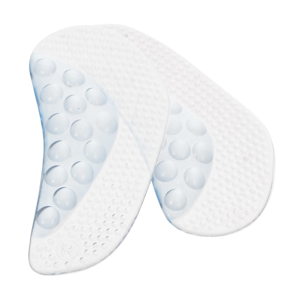 WOFASHPURET 1pair Self-Adhesive Silicone Arch Support Inserts for Comfortable Foot Relief s for Men Women Arch Support Insoles for Everyday Use