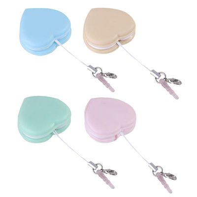 HAPINARY 4pcs Phone Screen Scratch Remover Detergent Keychain Glasses Cleaner Brush