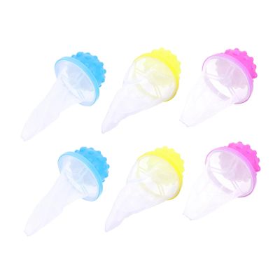 Angoily 6pcs Reusable Washing Machine Hair Catcher Mesh Pouch Filter Bag for Dryer Cleaner