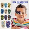 120 Pcs Adhesive Bandages for Kids - Latex Free, Cute Eye Patches for Amblyopia & Lazy Eye - Disposable, Light Blocking - 10 Styles (Active) view 3