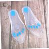 Beaupretty 1pair Comfortable Silicone Sports Insoles for Men and Women Shockproof Cushions for Foot Care Relieve Pressure and Enhance Stability During Athletic Activities view 3