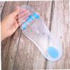 Beaupretty 1pair Comfortable Silicone Sports Insoles for Men and Women Shockproof Cushions for Foot Care Relieve Pressure and Enhance Stability During Athletic Activities view 4