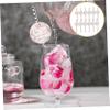 minkissy Disco Ball Straws Set of 12 Paper Straws for Drinks for Parties Cocktails and Decorations view 3