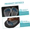 NOLITOY 6pairs Arch Support Women Flip-Flops Toe Protectors Self-Adhesive Non-Slip Sandal Insoles for Foot Pain Relief view 3