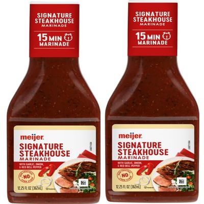 Pack Of 2 Signature Steakhouse Marinade, 12.25