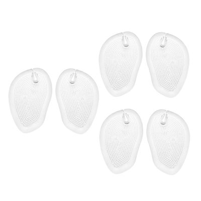 Beaupretty 3pairs Gel Cushion Pads for Flip-Flops Toe Protectors for Women Non-Slip Sandal Insoles Comfortable Foot Protection Painless Foot Pads