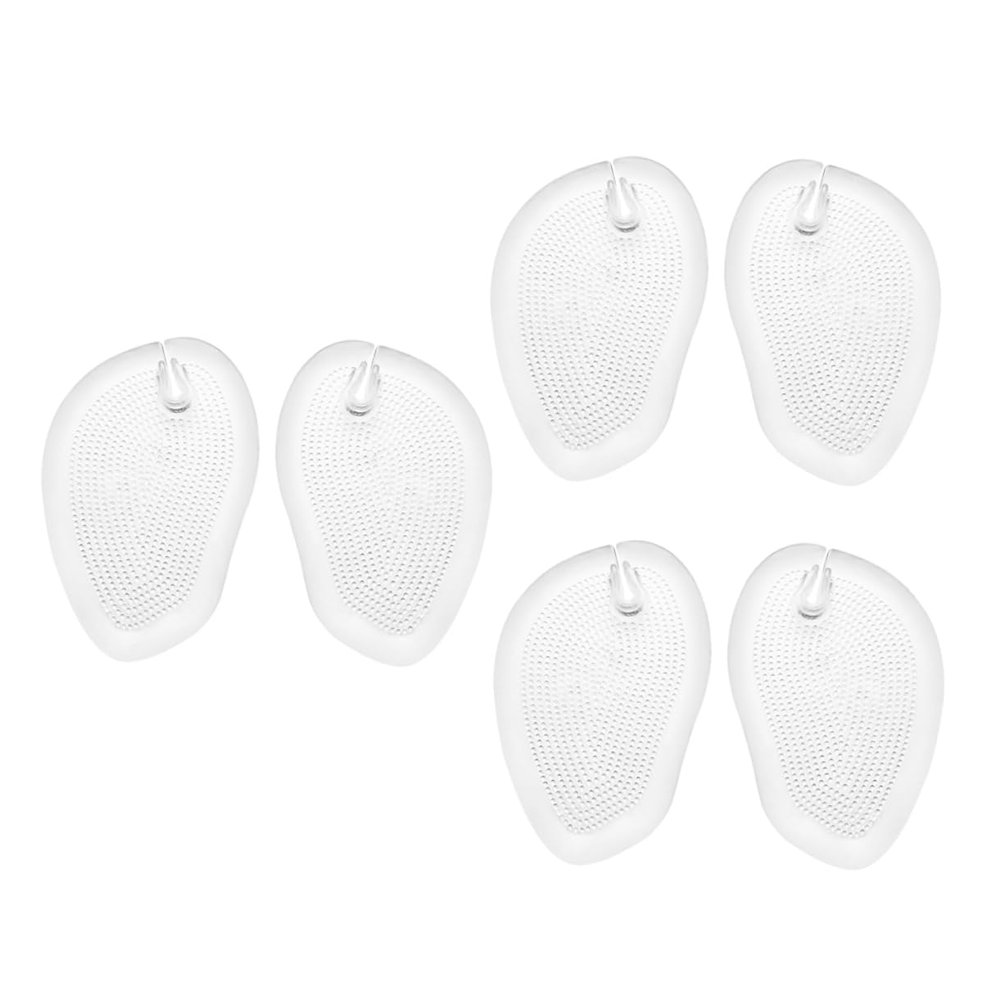Beaupretty 3pairs Gel Cushion Pads for Flip-Flops Toe Protectors for Women Non-Slip Sandal Insoles Comfortable Foot Protection Painless Foot Pads