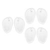 Beaupretty 3pairs Gel Cushion Pads for Flip-Flops Toe Protectors for Women Non-Slip Sandal Insoles Comfortable Foot Protection Painless Foot Pads view 1