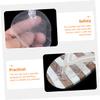 Beaupretty 3pairs Gel Cushion Pads for Flip-Flops Toe Protectors for Women Non-Slip Sandal Insoles Comfortable Foot Protection Painless Foot Pads view 3