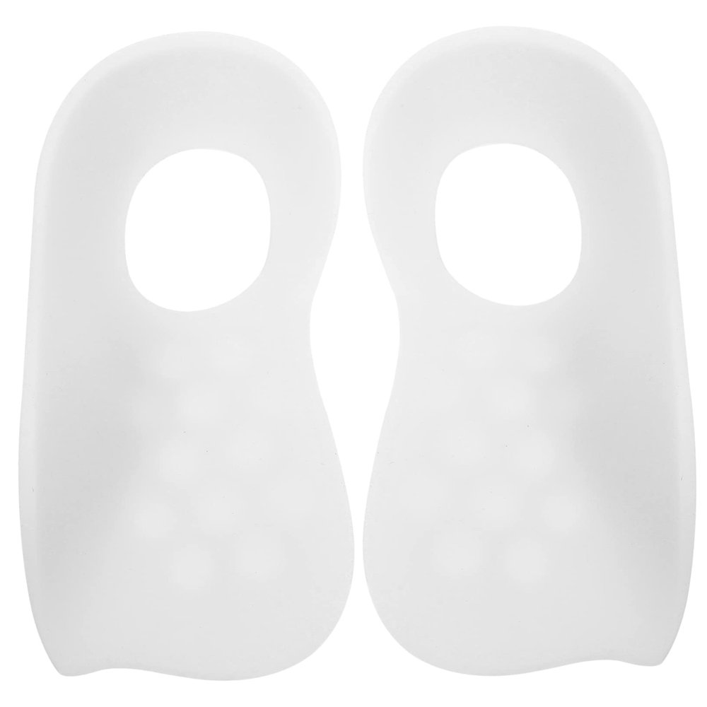 FOMIYES 1pair Foot Arch Support Insoles Orthotic Arch Foot Pads Plantar Comfortable Cushioning for Running Walking Boys and Girls