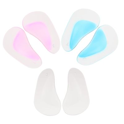 6pcs Silicone Arch Support Cushions Comfortable Gel Insoles for High Heels Foot Flat Feet for Daily Use