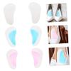 6pcs Silicone Arch Support Cushions Comfortable Gel Insoles for High Heels Foot Flat Feet for Daily Use view 3
