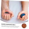 FOMIYES 2pcs Honghuali Fitness Balls Wood Handballs for Massage Therapy Balls and Home Decor view 2
