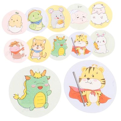 120pcs Cartoon Round Adhesive Bandages for Boy Girl Breathable Wound Care Patches Cute Mini Bandages for Small Wounds Promotes Recovery and Protection
