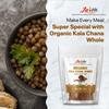 Jai Ho Certified Organic Kala Chana Whole 4 lb | Black Chick Peas | USDA Organic | Non-GMO | Chemical-Free | Premium Quality Kosher | 4 Lb (Kala Chana (Black Chick Peas)) view 3