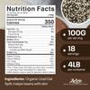 Jai Ho Certified Organic Urad Dal with Skin (Split Matpe Beans with Skin) 4 lb - USDA Organic | Non-GMO | Chemical-Free | Premium Quality Kosher view 2