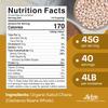 Jai Ho Certified Organic Kabuli Chana Garbanzo Beans 4 lb | Chickpeas Lentils | Indian Kabuli Chole Chana | USDA Organic | Non-GMO | Chemical-Free | Premium Quality Kosher (4 Pound, Kabuli Chana) view 2