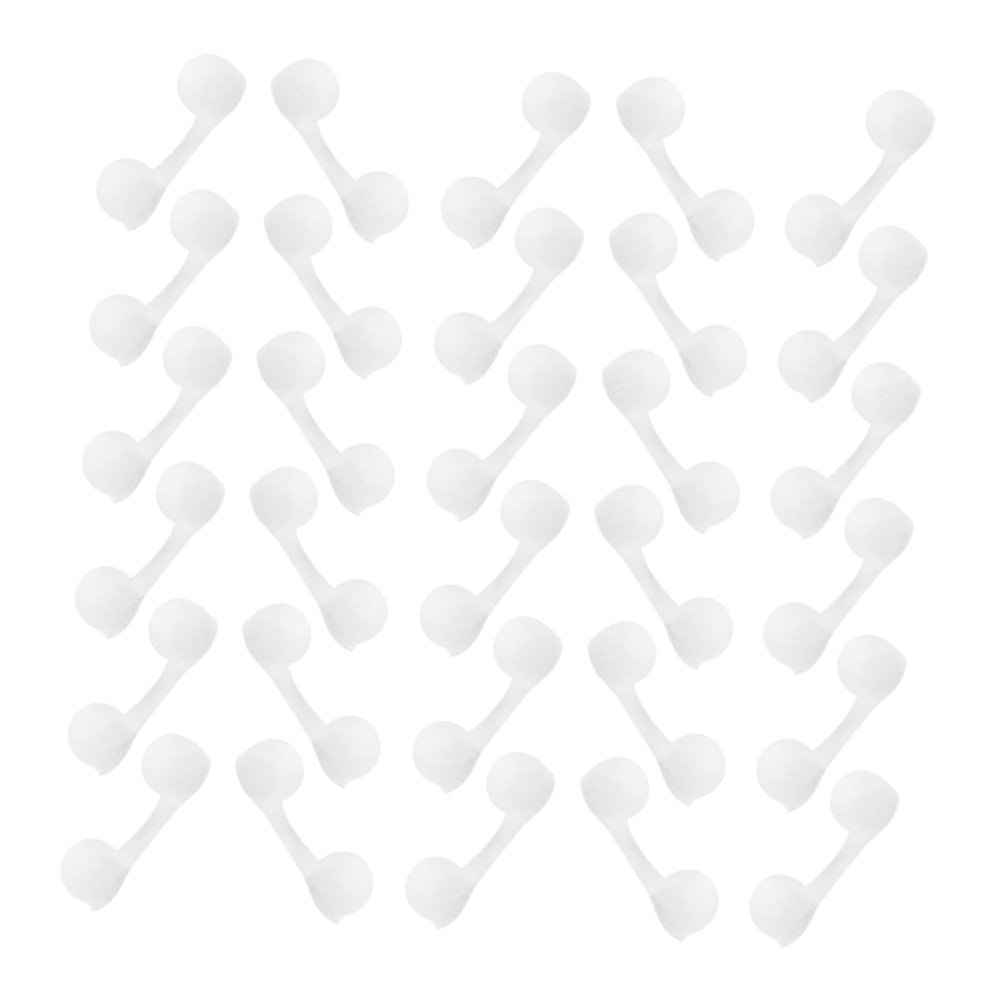 Beaupretty 100pcs Breathable Nose Filters Soft Sponge Nasal Plugs for Odor Blocker Invisible Nose Easy to Use Dusty Environments Comfortable Fit for Everyday Use