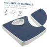 FRCOLOR Mechanical Body Weight Scale with Non-Slip Design for Safe and Comfortable Weighing Experience Home and Bath No Batteries Required Compact Dial Scale Blue view 2