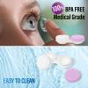 Dhoptical 8 Pack Purple Contact Lens Cases,Outdoor Portable Mini Contact Lens Kit,Perfect for Travel & Everyday Use view 3