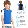 Seilnvg Sensory Compression Vest for Kids Sensory Processing Disorder Vest Deep Pressure Comfort (Dark Blue, Medium) view 4