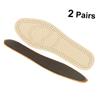 Beaupretty 2pairs Cowhide Insole for Sports Shoes Non Slip Odorless Breathable Shoe Pads view 2