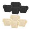 Beaupretty 4pairs Bear Modeling Heel Cushions Wear-Resistant and -Skid Heel Pads for Shoes Adhesive and Replaceable Cushions for Casual Footwear view 1