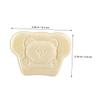 Beaupretty 4pairs Bear Modeling Heel Cushions Wear-Resistant and -Skid Heel Pads for Shoes Adhesive and Replaceable Cushions for Casual Footwear view 3