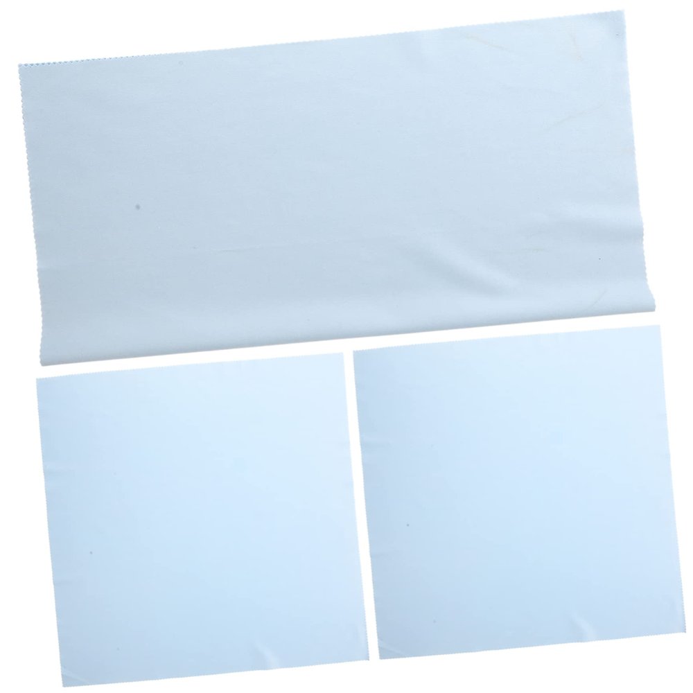 Abaodam 3pcs Reusable Microfiber Cleaning Cloths for Eyeglasses Screens and Lenses Soft Polishing for Phones Tablets Cameras and Monitors