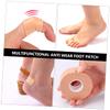 Beaupretty 12pcs Heel Blister Protection Stickers Slip-Resistant Toe Protectors for High Heels Comfortable Foot Pads view 3