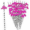 minkissy 36pcs Disco Cowgirl Party Paper Straws Themed Drinking Straws for Western Celebrations Smooth Non-stick Surface for Milkshakes Juices and More view 1