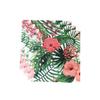 40pcs Tropical Luau Paper Napkins Disposable Summer Luncheon Napkins Hawaiian Palm Leaves Flowers Dessert Dinner Hand Napkin for Summer Pool Beach Party Wedding Supplies(6.5 In) view 2