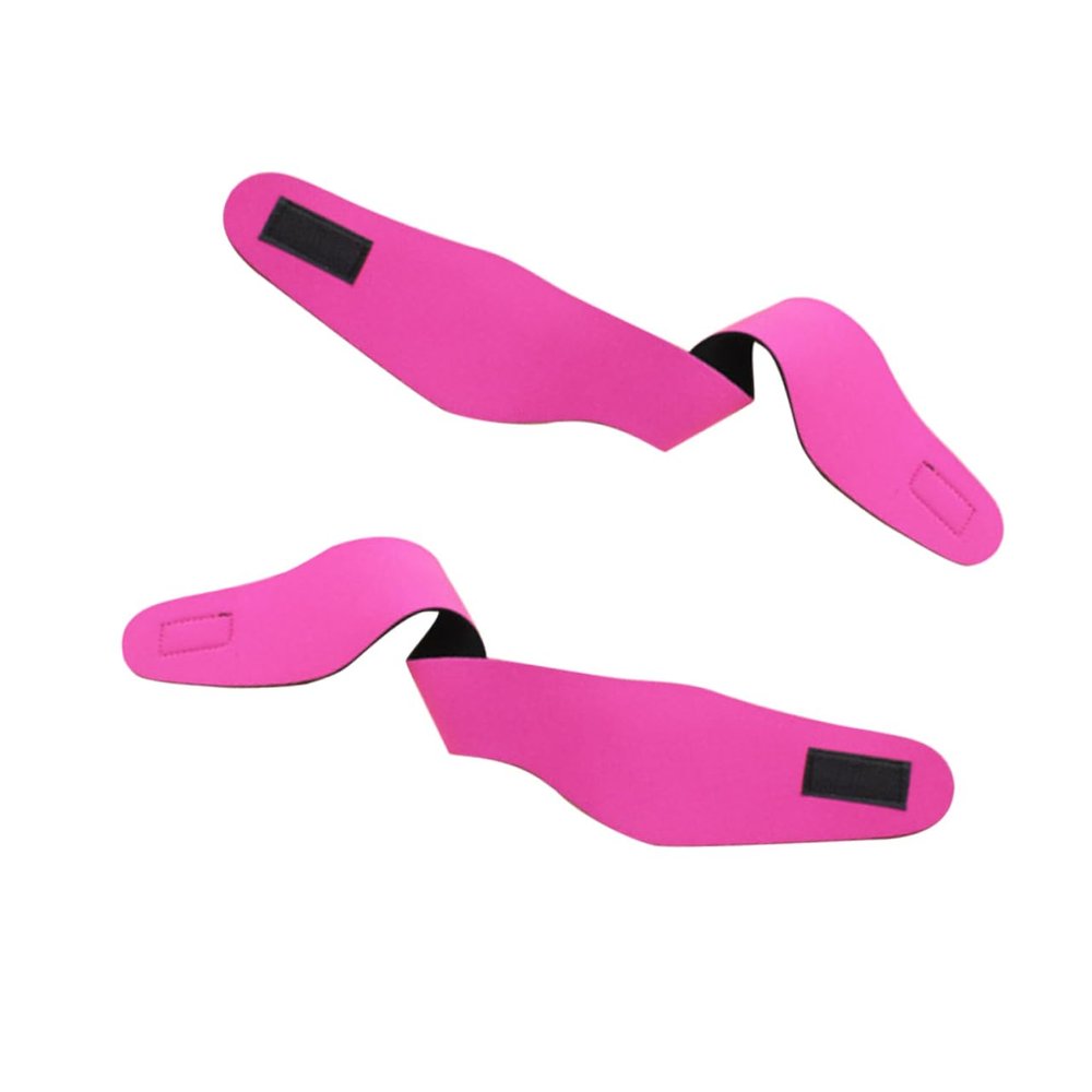 COOLHIYA 2pcs Earmuffs Band for Swimming Headband for Bathing Surfing and Other Water Sports Rosy